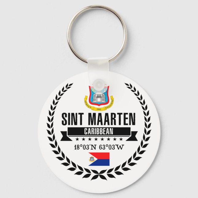 Sint Maarten Keychain (Front)