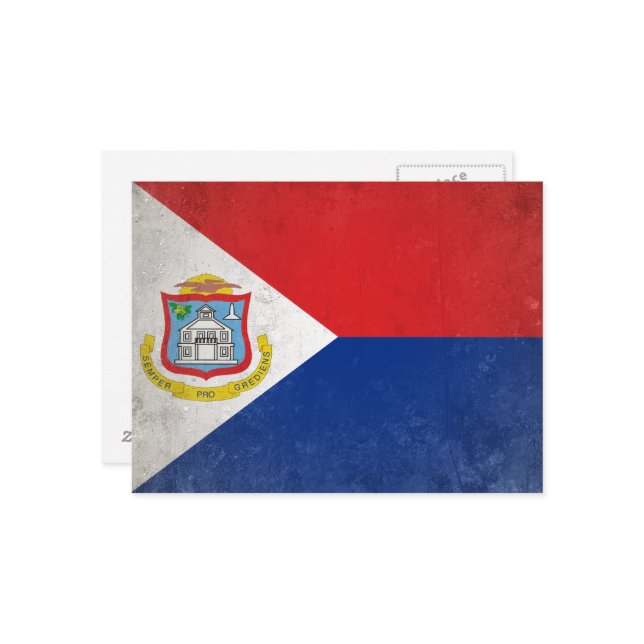 Sint Maarten Postcard (Front/Back In Situ)