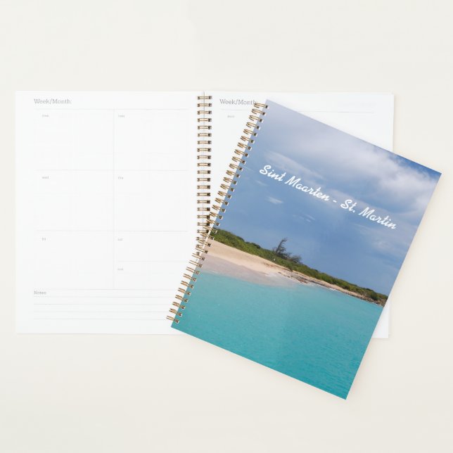 Sint Maarten - St. Martin Beach Scene Planner (Display)