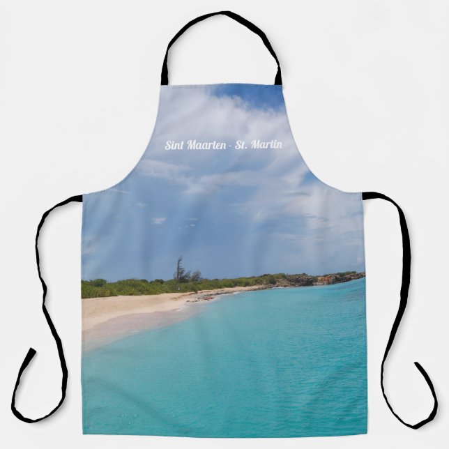 Sint Maarten - St. Martin Landscape Apron (Front)