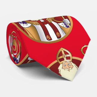 Sinterklaas holiday necktie - Christmas 2022 tie