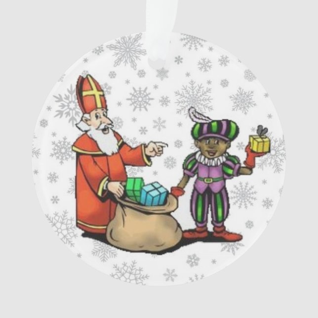 Sinterklaas & Ornement Piet (devant)