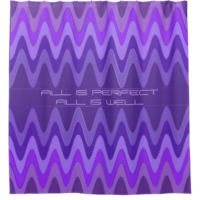 Sinus Waves pattern - purple violet + your ideas (Front)