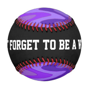 Sinus Waves pattern - purple violet + your ideas Baseball