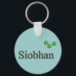 Siobhan Irish Keychain<br><div class="desc">Irish girl name Siobhan design is cool for Irish pride. Give the unique gift of a personalized Siobhan gift for birthday present,  holiday gift or family reunion gift.</div>