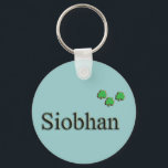 Siobhan Irish Keychain<br><div class="desc">Irish girl name Siobhan design is cool for Irish pride. Give the unique gift of a personalized Siobhan gift for birthday present,  holiday gift or family reunion gift.</div>