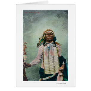 Sioux Chief Iron Tail Portrait