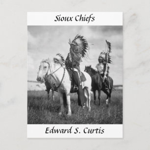 Sioux Chiefs, 1905 Postcard