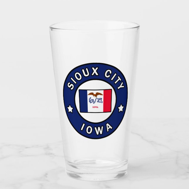 Sioux City Iowa Glass (Front)