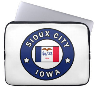 Sioux City Iowa Laptop Sleeve