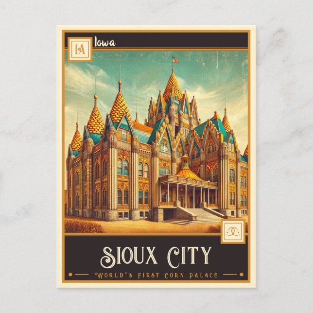 Sioux City, Iowa  | Vintage Postcard (Front)