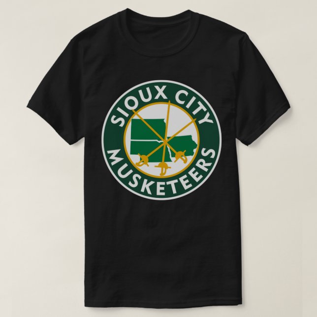 Sioux City Musketeers Sweat - shirt à capuche de b (Design devant)