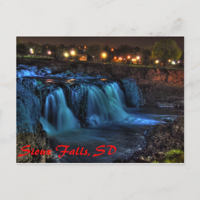 Sioux Falls, SD Postcard (Front)