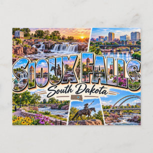 Sioux Falls, South Dakota Postcard