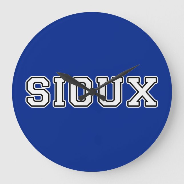 Sioux Large Clock (Front)