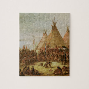 Sioux War Council Jigsaw Puzzle