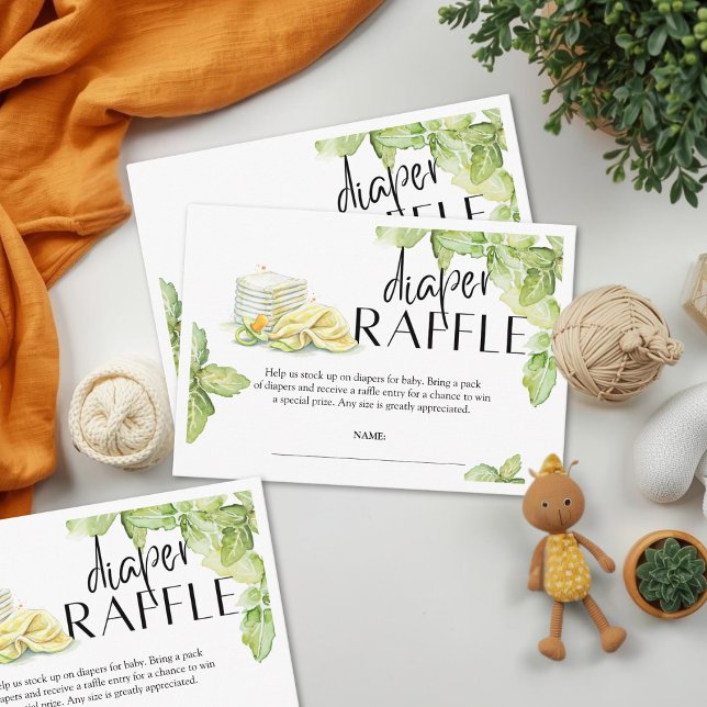 Sip and See Diaper Raffle Card (Creator Uploaded)