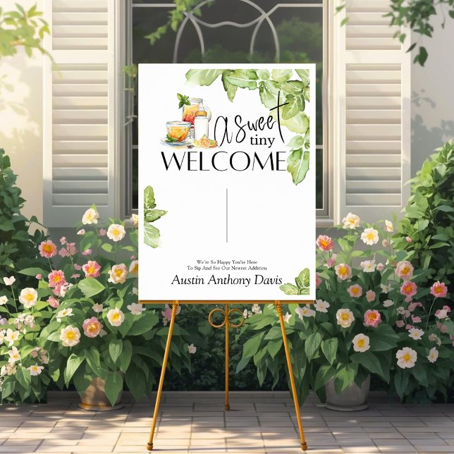 Sip and See Welcome Sign (Creator Uploaded)