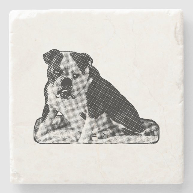 Sip Break, Tiny Spark Stone Coaster (Front)