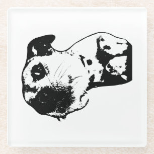 Sip, Don’t Stress Glass Coaster