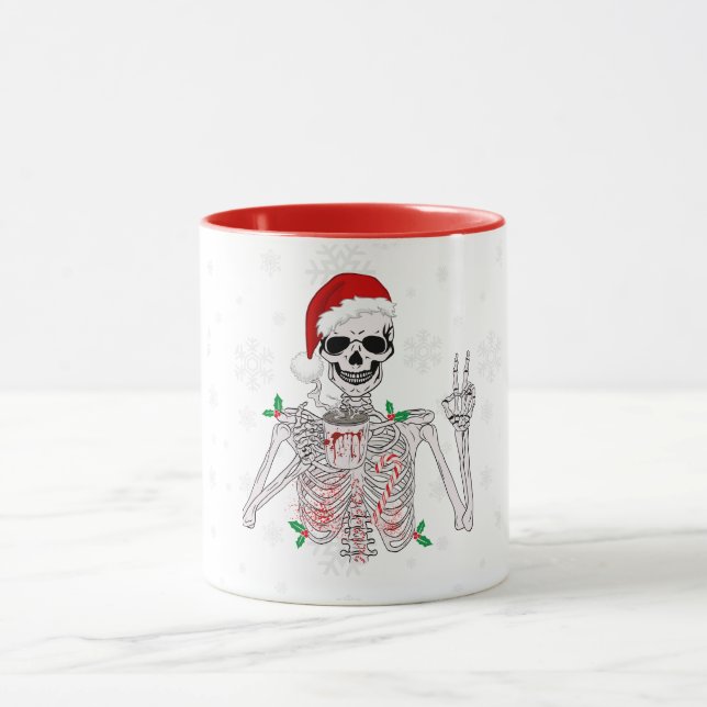 Sip en style Éffrayant : Skeleton Coffee Mug (Centre)