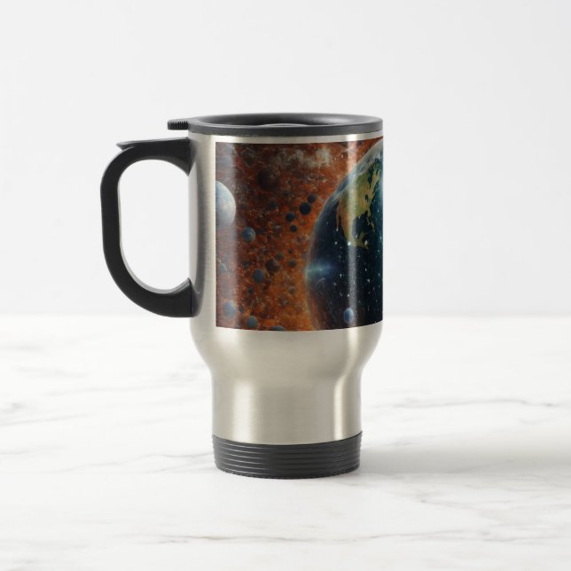 Sip for a Cause: One-of-a-Kind Digital-Painted Cup (Left)