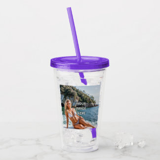 SIP! 🥤 Gobelet personnalisé en acrylique avec des