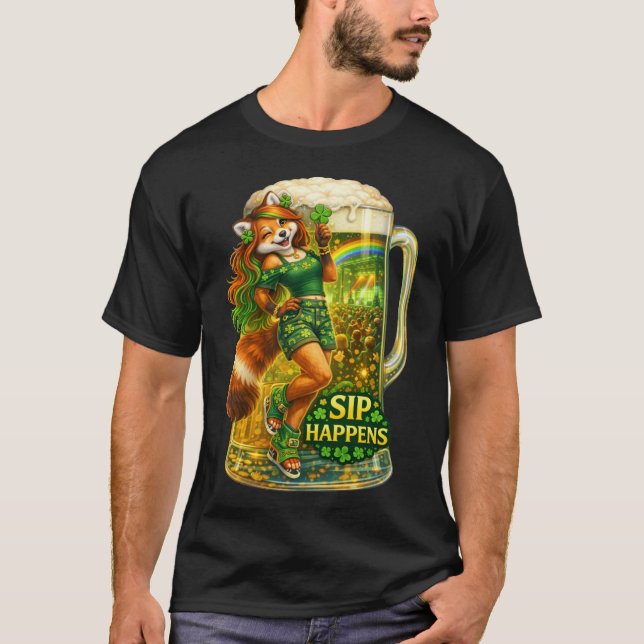 Sip Happens T-Shirt (Front)