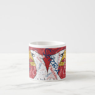 Sip in Serbia Style! Patriotic Espresso Cup