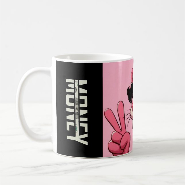 "Sip in Style with The Pink Panther" Coffee Mug (Left)