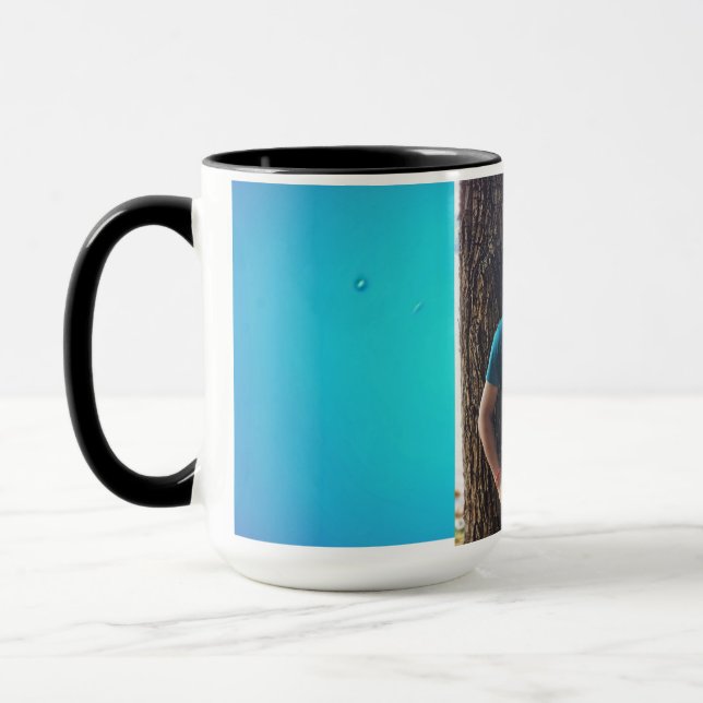 "Sip of Serenity : jolie tasse de café" (Gauche)