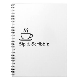 Sip & Scribble - Cosy Tea Spiral Carnet