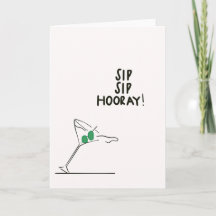 Sip Sip Hooray ! Carte