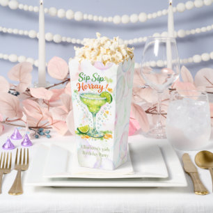 Sip Sip Sip Horray Bubbles Birthday Party Favor Box