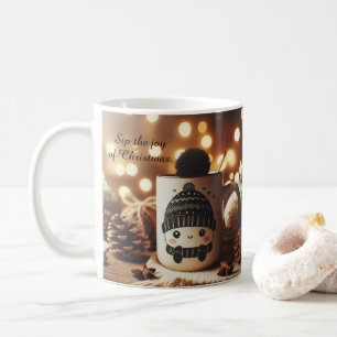 Sip the joy of Christmas Coffee Mug   Cozy Winter