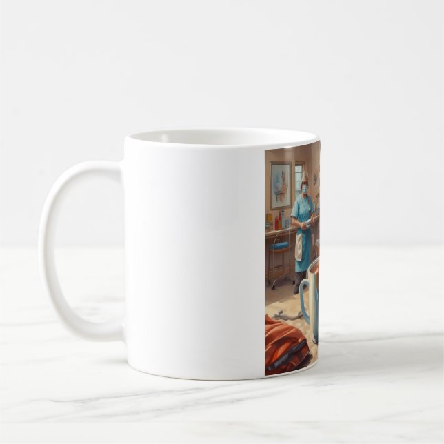 Sip with Gratitude : Héros de l'hôpital Remise Mug (Gauche)