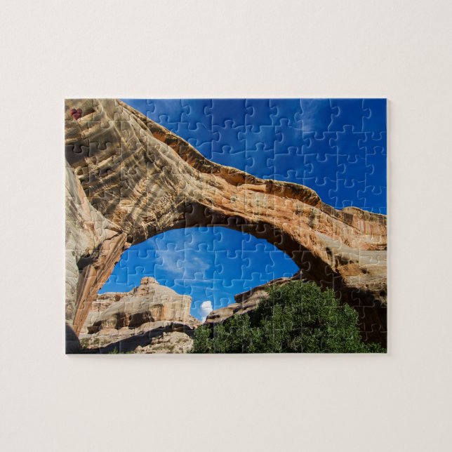 Sipapu Bridge Utah Jigsaw Puzzle (Horizontal)