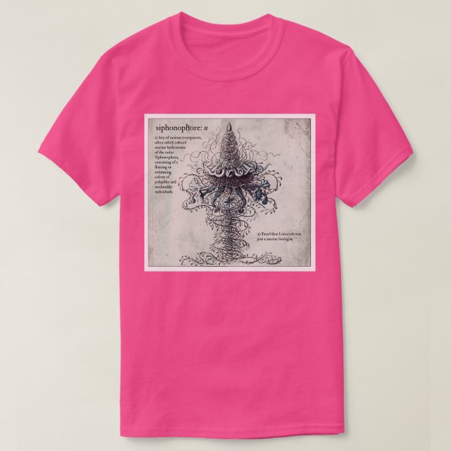 Siphonophore T-Shirt (Design Front)