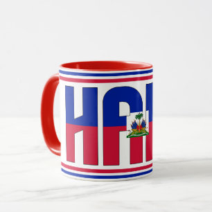 Sippin' with Haiti Patriotic Mug