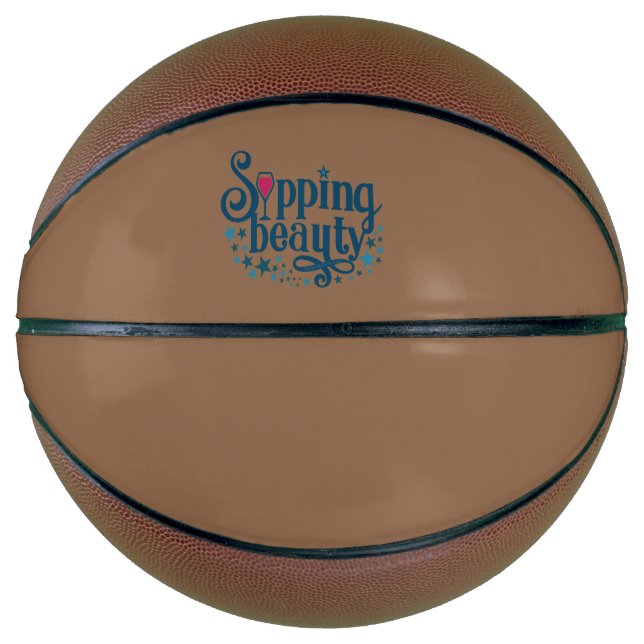 Sipping Beauty Basketball (Front)