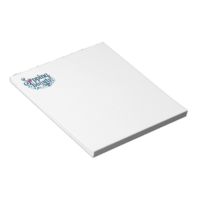 Sipping Beauty Notepad (Angled)