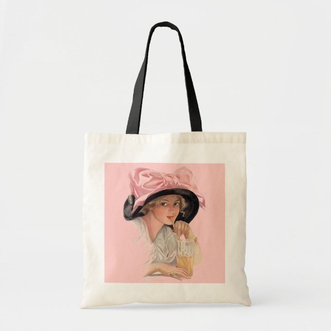 Sipping Soda Tote Bag (Front)