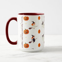 "Sips Éffrayants et Ghoulish Giggles !" tasse pour