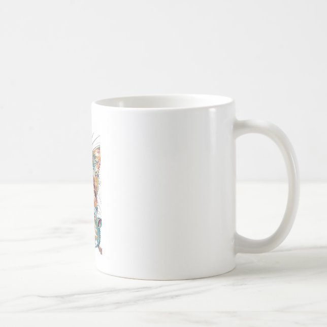 Sips Purr-fect : Charming Amoureux des chats Mug (Droite)