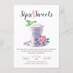 Sips & Sweets Invitation