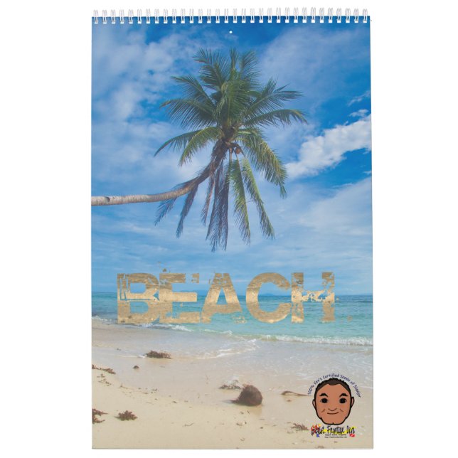 Siquijor Beach Desktop Calendar (Cover)
