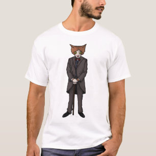 Sir Cat, light shirt
