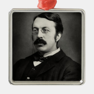 Sir Charles Villiers Stanford Metal Ornament