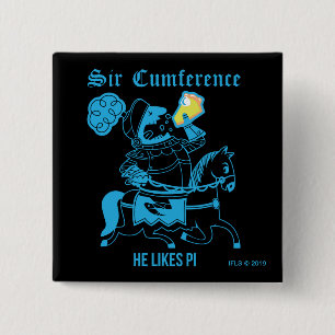Sir Cumference… 2 Inch Square Button