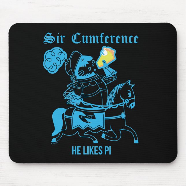 Sir Cumference… Mouse Pad (Front)
